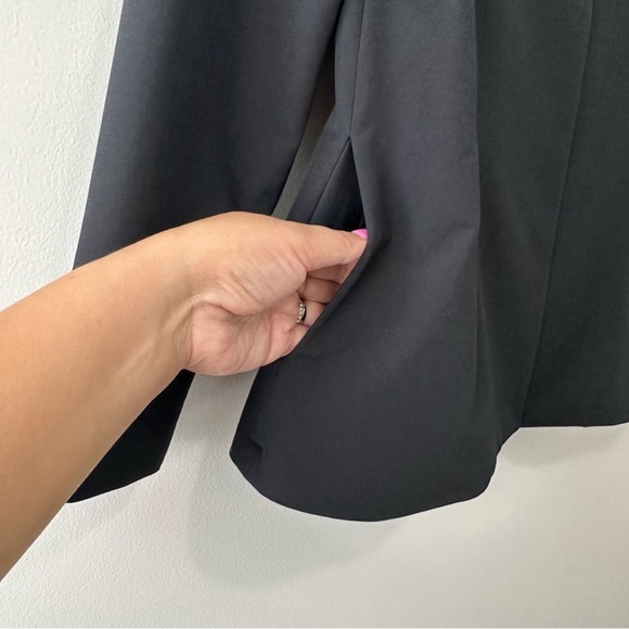 ADAY Trailblazer Blazer Black Tailored Stretch Jacket Sz M - Picture 8 of 11